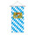 Bannerfahne : Bayern mit Wappen 52x114cm - Komplett-Set