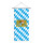 Bannerfahne : Bayern mit Wappen 90x200cm - Komplett-Set