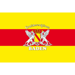 Aufkleber GLÄNZEND Großherzogtum Baden