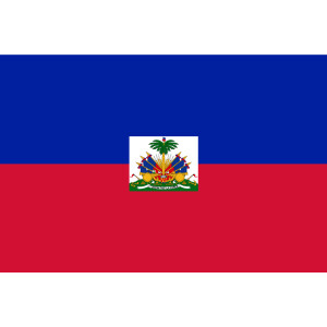 Aufkleber GLÄNZEND Haiti