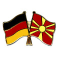Freundschaftspin Deutschland-Nordmazedonien