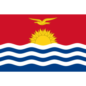 Aufkleber GLÄNZEND Kiribati