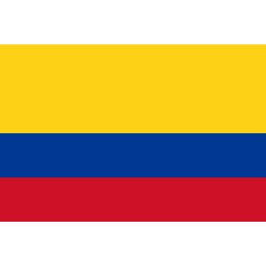 Aufkleber GLÄNZEND Kolumbien