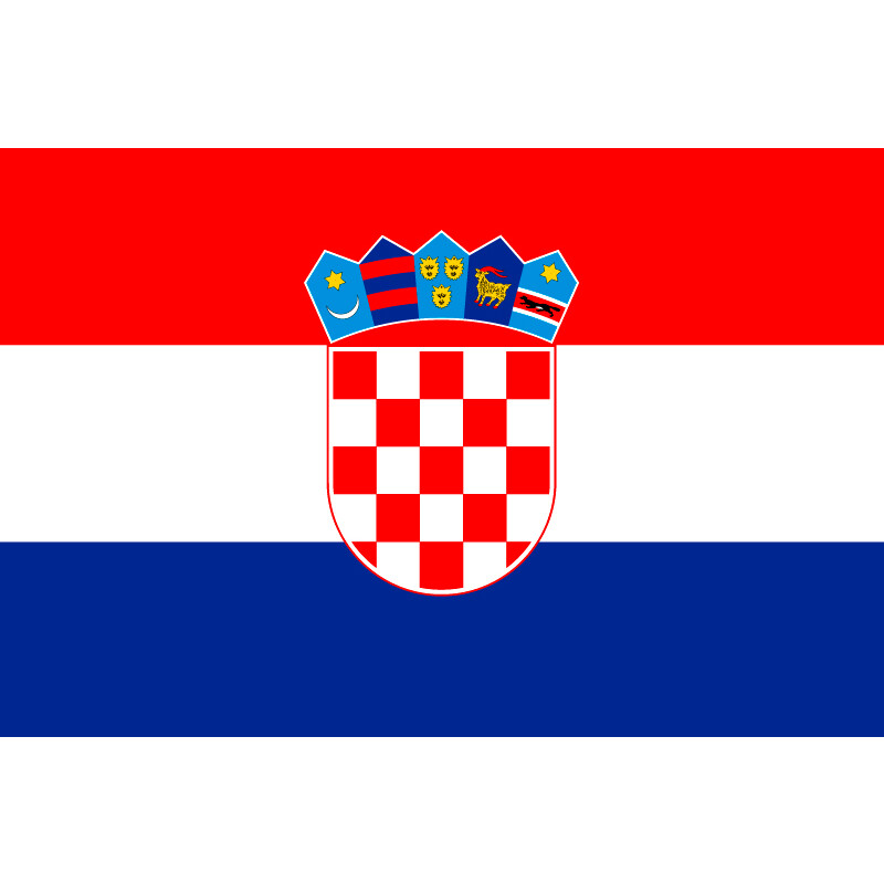 Autofahne Kroatien Fans Kroatische Fahne