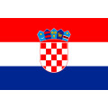 Aufkleber GLÄNZEND Kroatien