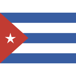 Aufkleber GLÄNZEND Kuba