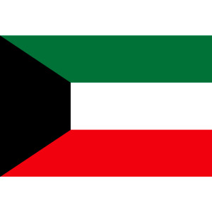 Aufkleber GLÄNZEND Kuwait