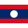 Aufkleber GLÄNZEND Laos