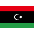 Aufkleber GLÄNZEND Libyen