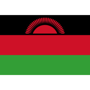 Aufkleber GLÄNZEND Malawi