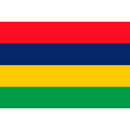 Aufkleber Mauritius