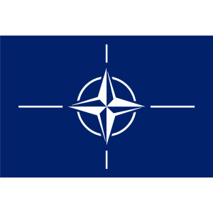 Aufkleber GLÄNZEND NATO