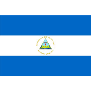 Aufkleber GLÄNZEND Nicaragua