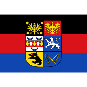 Aufkleber GLÄNZEND Ostfriesland mit Wappen