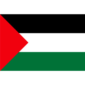 Aufkleber GLÄNZEND Palästina