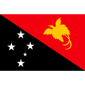 Aufkleber GLÄNZEND Papua Neuguinea
