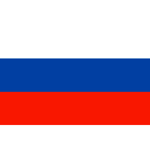 Aufkleber der Russland-Flagge