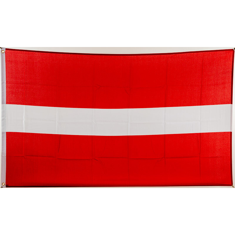 Fahne Lettland Querformat 90 x  150 cm lettische Hiss Flagge Nationalflagge 