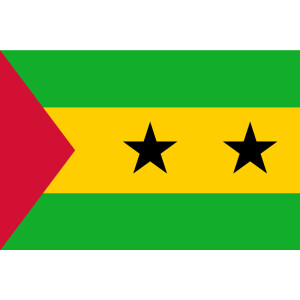 Aufkleber GLÄNZEND Sao Tome & Principe
