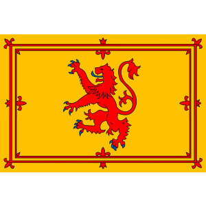 Aufkleber GLÄNZEND Schottland Royal