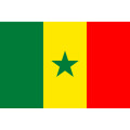 Aufkleber GLÄNZEND Senegal