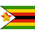 Aufkleber GLÄNZEND Simbabwe