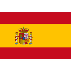 Aufkleber GLÄNZEND Spanien mit Wappen