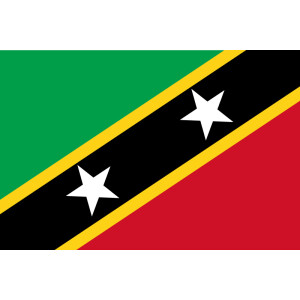 Aufkleber St. Kitts & Nevis