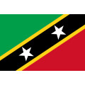 Aufkleber GLÄNZEND St. Kitts & Nevis