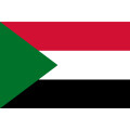 Aufkleber GLÄNZEND Sudan
