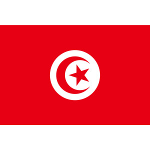 Aufkleber Tunesien