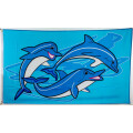 Flagge 90 x 150 : Delfine