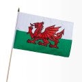 Stock-Flagge 30 x 45 : Wales