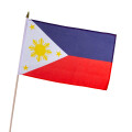 Stock-Flagge 30 x 45 : Philippinen