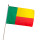 Stock-Flagge 30 x 45 : Benin