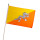 Stock-Flagge 30 x 45 : Bhutan