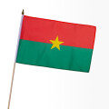 Stock-Flagge 30 x 45 : Burkina Faso