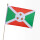 Stock-Flagge 30 x 45 : Burundi