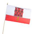 Stock-Flagge 30 x 45 : Gibraltar