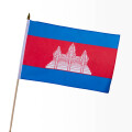 Stock-Flagge 30 x 45 : Kambodscha