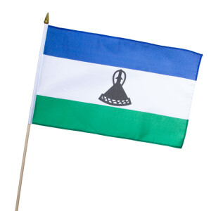 Stock-Flagge 30 x 45 : Lesotho