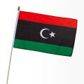 Stock-Flagge 30 x 45 : Libyen