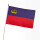 Stock-Flagge 30 x 45 : Liechtenstein
