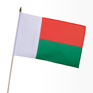 Stock-Flagge 30 x 45 : Madagaskar