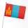 Stock-Flagge 30 x 45 : Mongolei