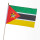 Stock-Flagge 30 x 45 : Mosambik