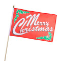 Stock-Flagge 30 x 45 : Merry Christmas (Weihnachten)