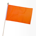 Stock-Flagge 30 x 45 : Orange