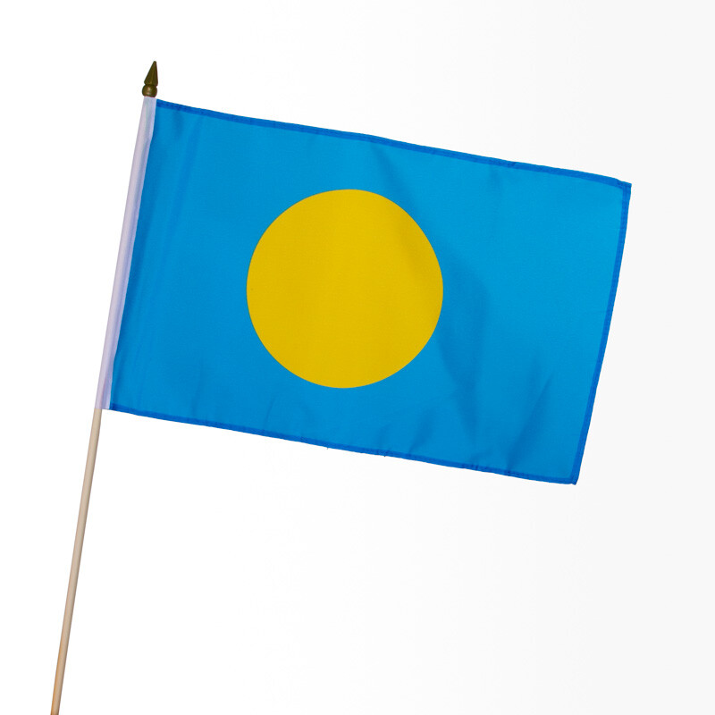 Fahne Flagge Palau 30 x 45 cm Flagge 