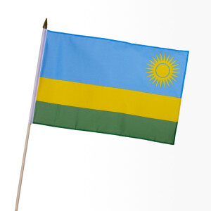 Stock-Flagge 30 x 45 : Ruanda